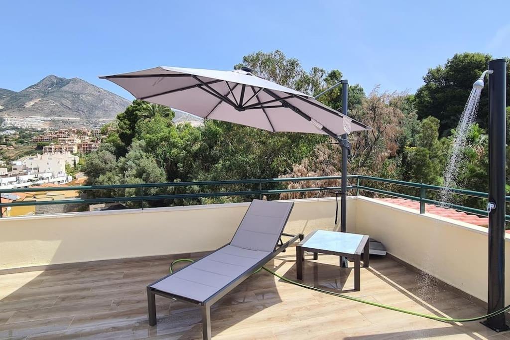 Luxury Penthouse With Sea&Mountain Views & Hot Tub - Tranquility & Rest Appartement Benalmádena Buitenkant foto